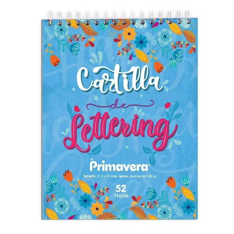 Guia Lettering Primavera