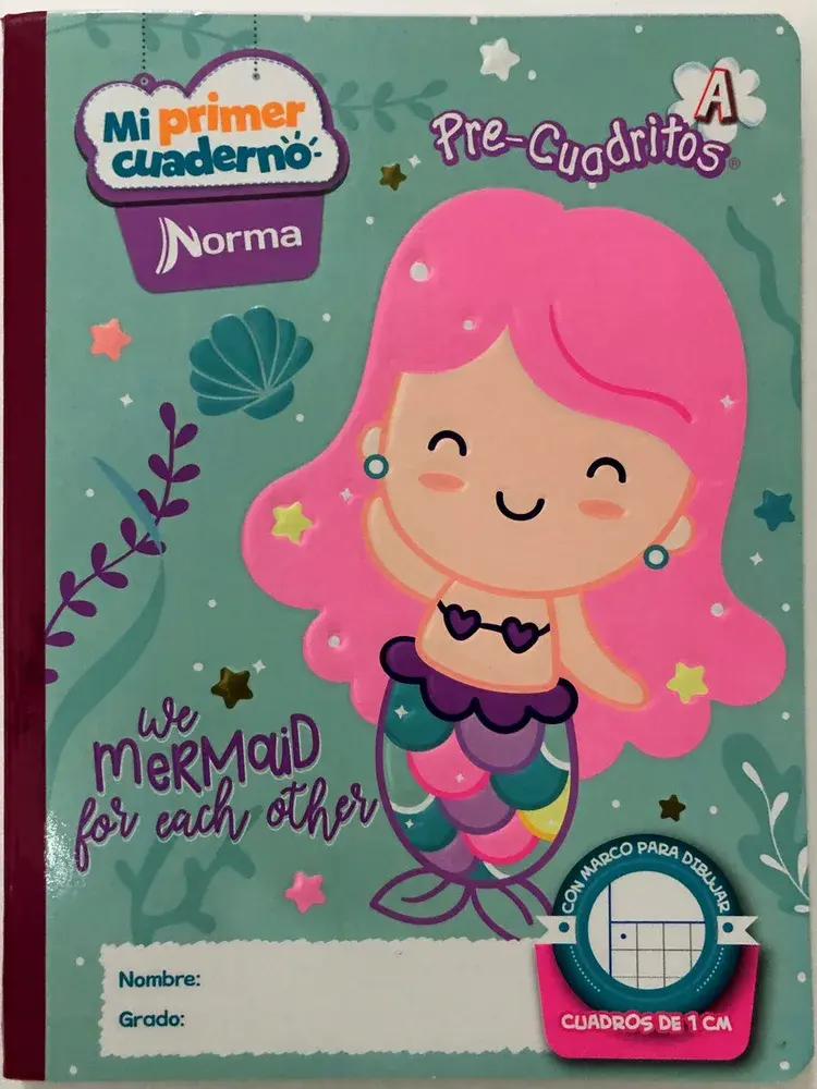 Cuaderno Cosido Mi Primer Cuaderno A Masculino ó Femenino Norma
