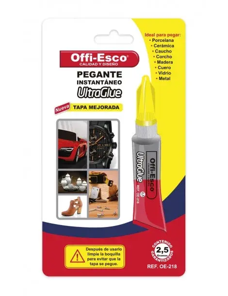 Goma Instantanea Offi-Esco Ultraglue 2,5Gr