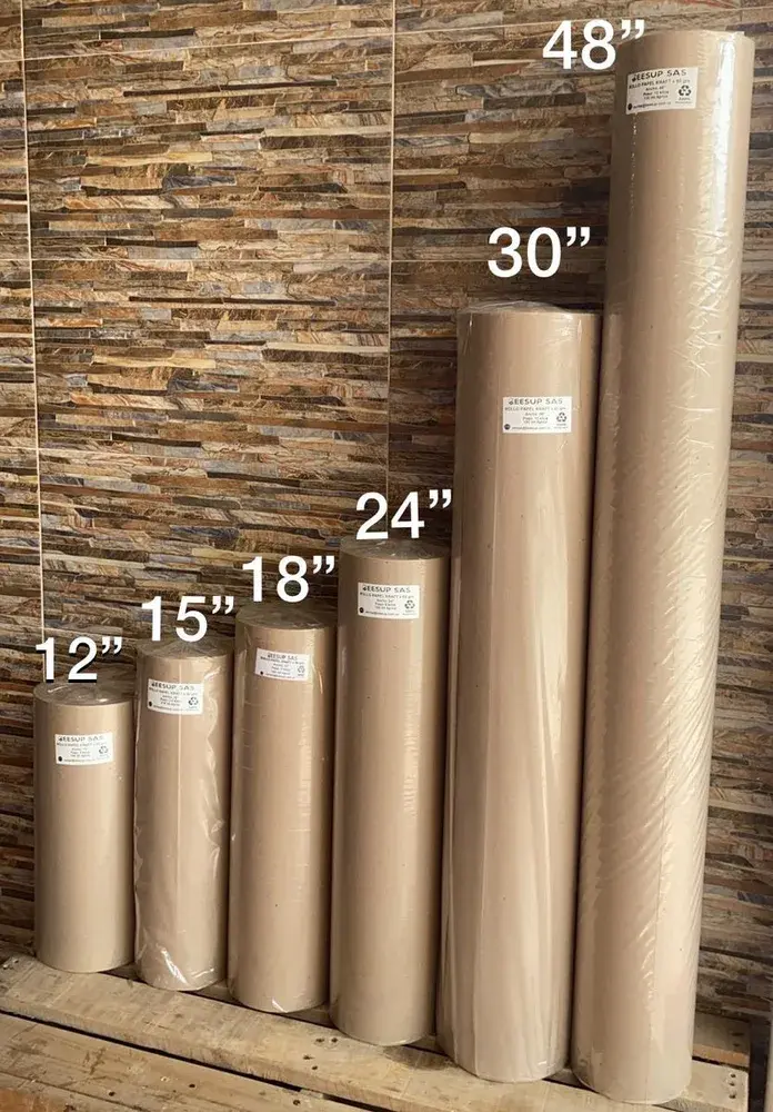 Rollo Papel Kraft 60gr En Diferentes Medidas