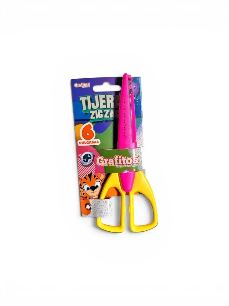 Tijera Figuras Grafitos SU-427 6PUL
