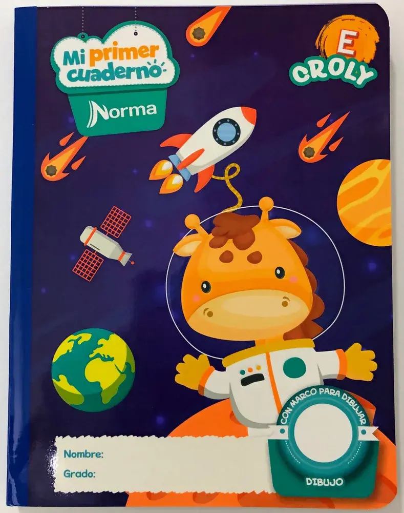 Cuaderno Cosido Mi Primer Cuaderno E Croly Masculino ó Femenino Norma