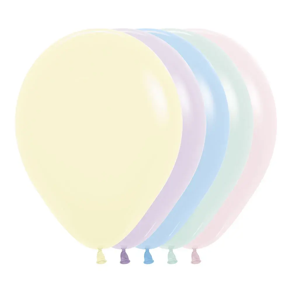 Globo Sempertex Surtido Pastel Mate En Diferentes Presentaciones