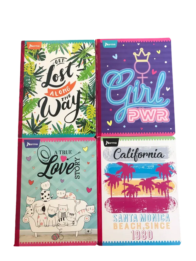 Cuaderno Cosido Femenino Summer Norma