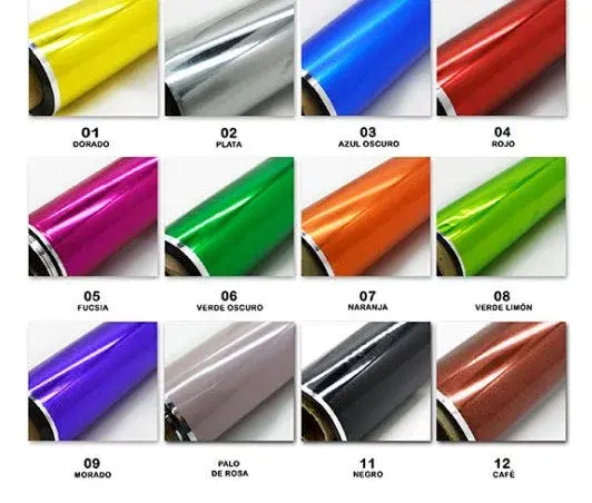 Papel Metalizado o Ionizado 50cm De Ancho x Rollo de 25mts