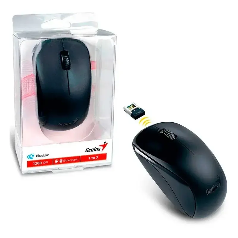 Mouse ó Ratón Inalámbrico NX-7000 Genius Negro