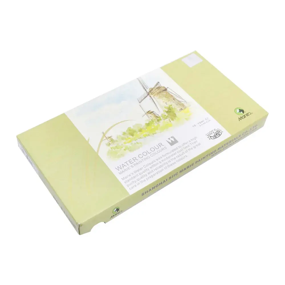 Acuarela Caja x 12 Maries x 12 ml