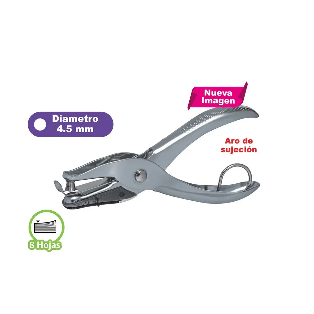 Perforadora De Un Hueco Offi-Esco OE-340