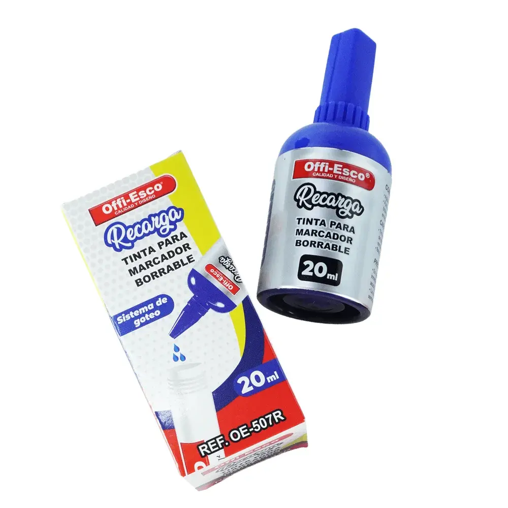 Tinta Recarga Marcador Seco Offi-Esco