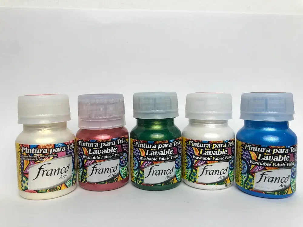 Pintura Para Tela 30cc Metalizada Franco arte