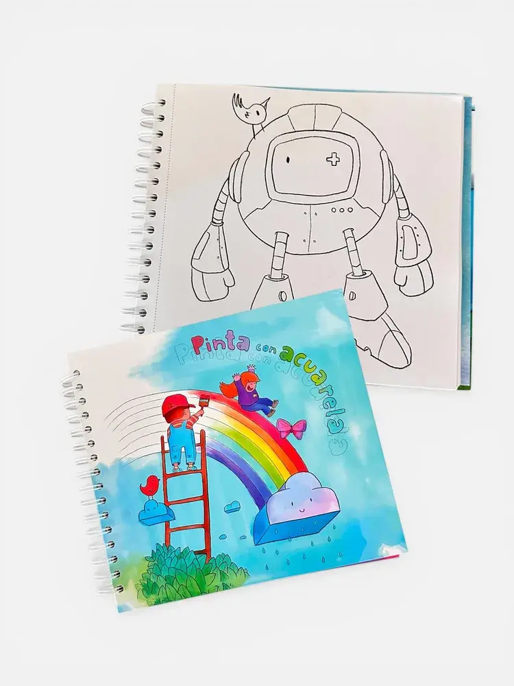 Libro Pinta Con Acuarelas LPCA NIKA