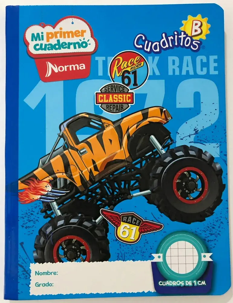 Cuaderno Cosido Mi Primer Cuaderno B Masculino ó Femenino Norma