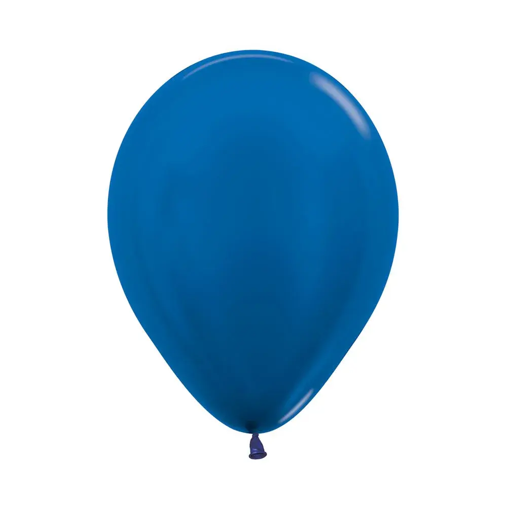 Globo Sempertex Metal Azul En Diferentes Presentaciones