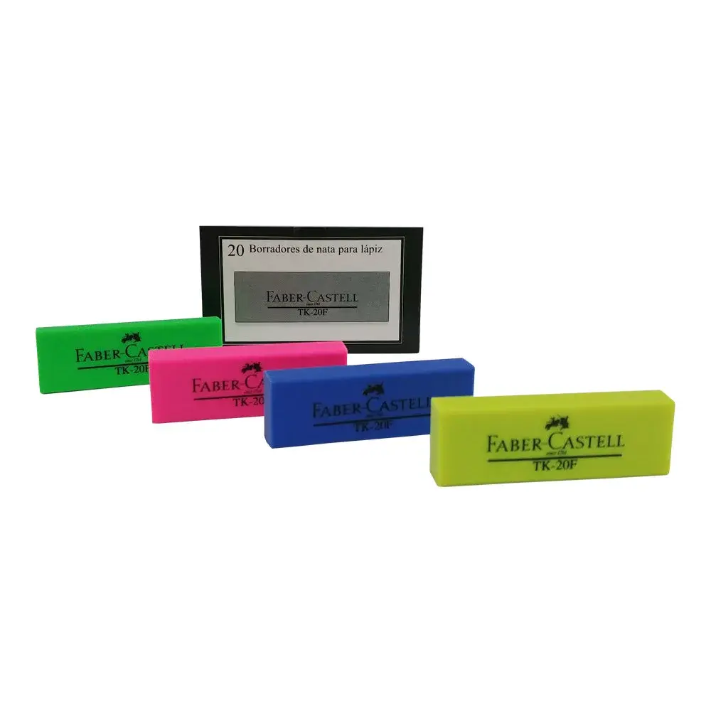 Borrador Faber Castell Fluorescente TK-20F