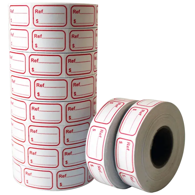 Rótulos Para Referencia y Precio Ref.116 x 10 Rollos