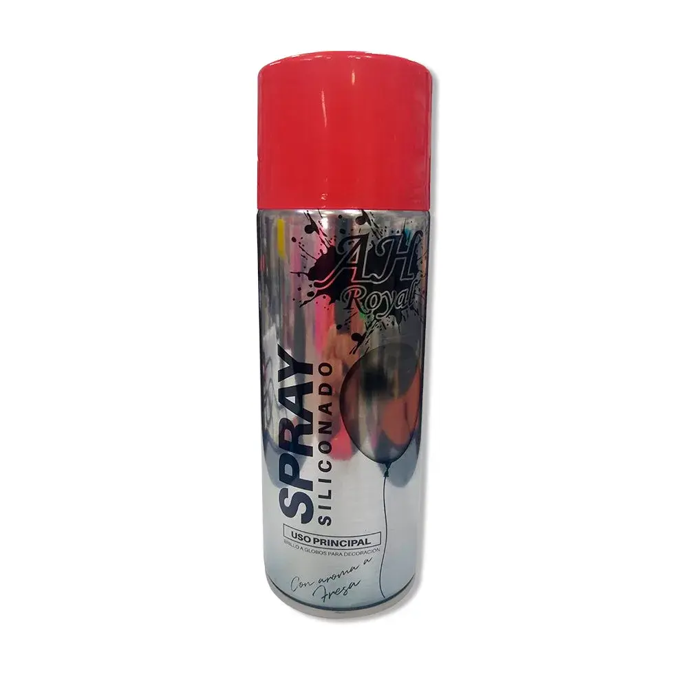 Silicona En Spray Para Dar Brillo A Los Globos Con Aroma 378ml