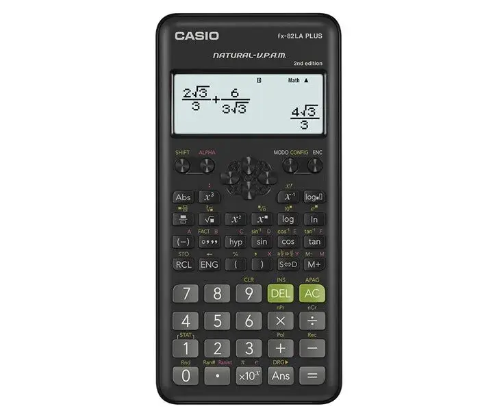 Calculadora Científica Casio FX-82LA Plus 2 Edición