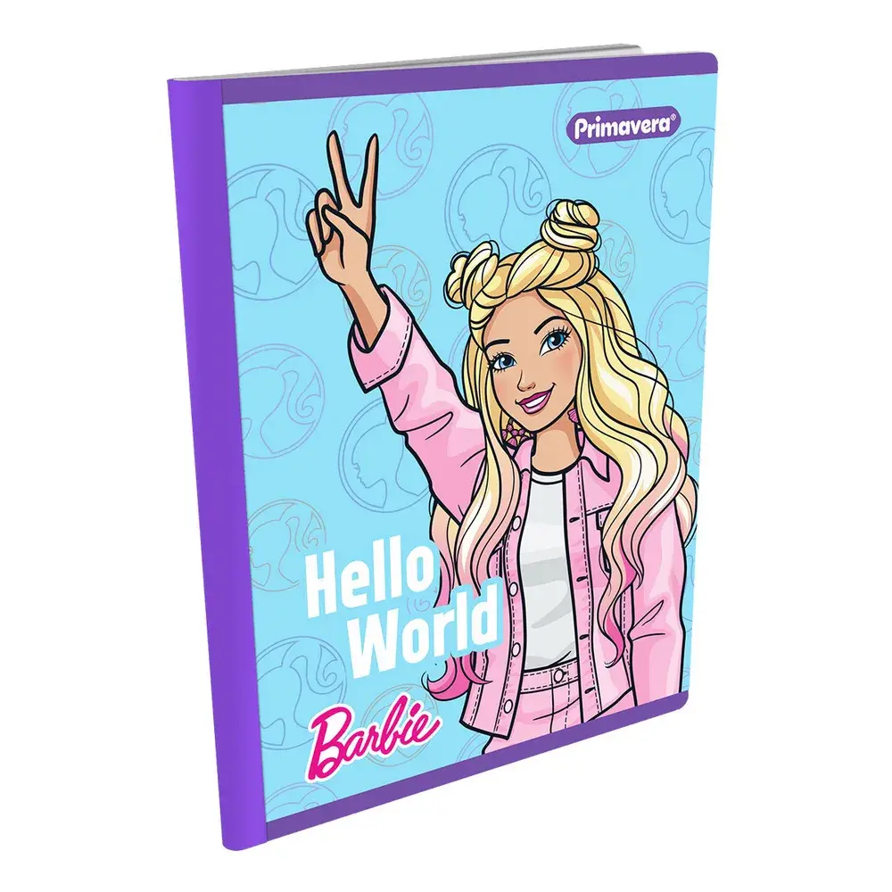 Cuaderno Cosido Barbie Primavera