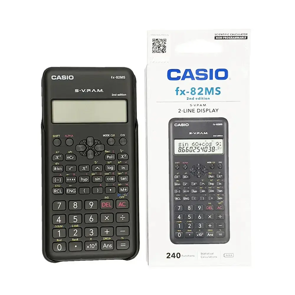 Calculadora Científica Casio FX-82MS 2 Edición