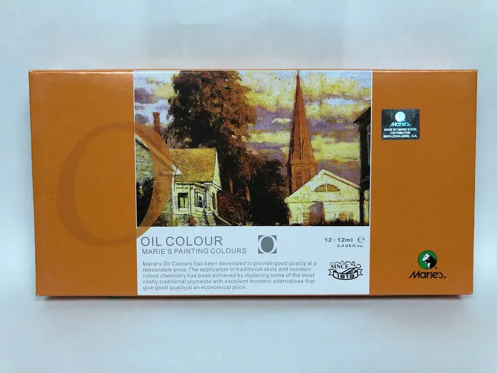 Oleo Maries x 12 Colores de 12ml