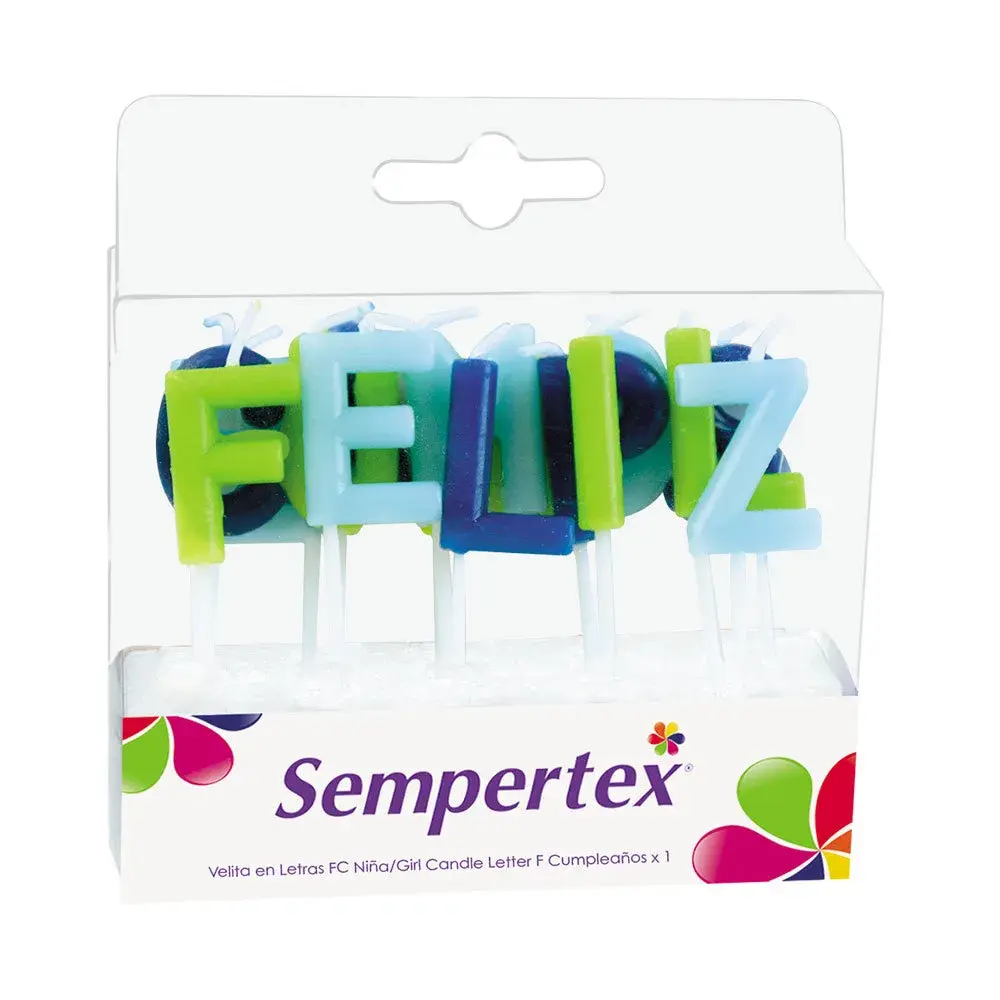 Velitas Letras Feliz Cumpleaños Niño