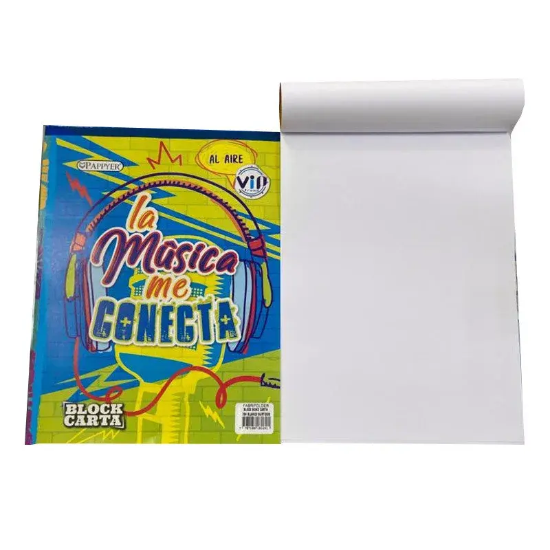 Block Bond Pappyer Carta u Oficio Sin Raya X70 Hojas